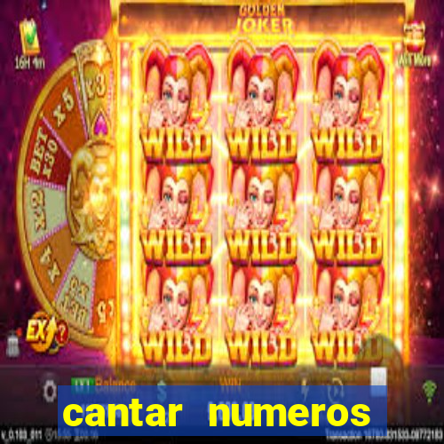 cantar numeros bingo online